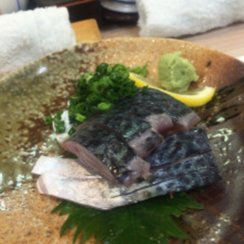 サバ刺し(福すし)