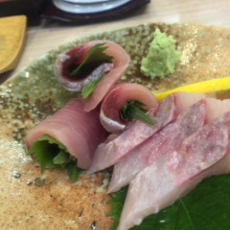 ブリ刺し(福すし)