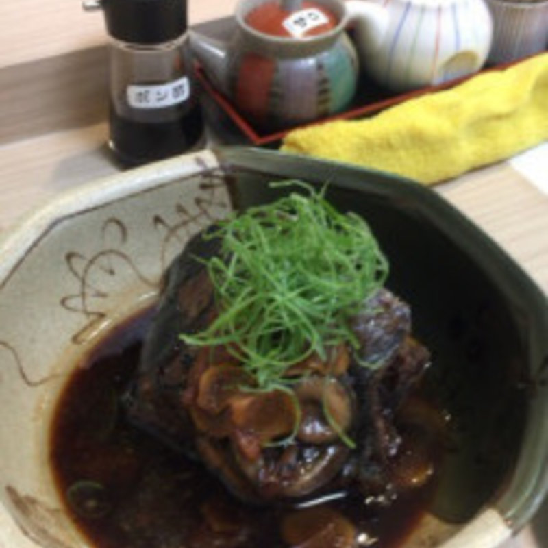 まぐろのアラ煮(福すし)