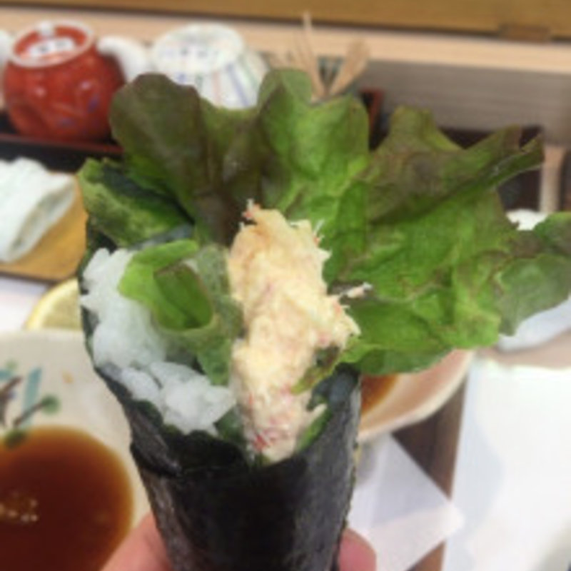 レタス巻き(福すし)