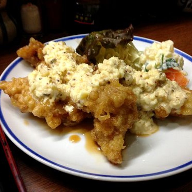 チキン南蛮定食(味処福もと)