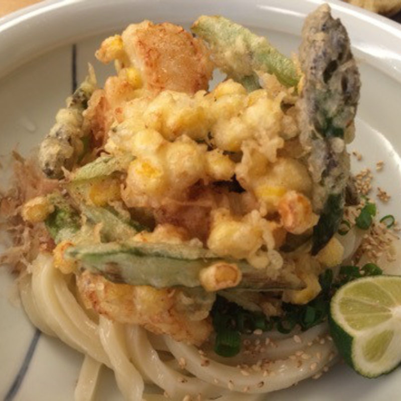 季節のかき揚げ(福乃屋)