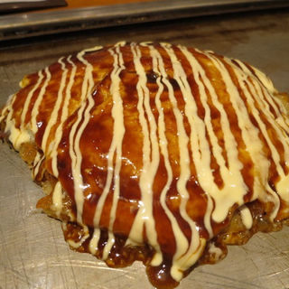 豚いか玉焼き(福太郎 梅田店)