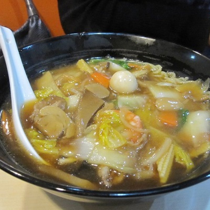 五目餡かけラーメン(福星 （フクセイ）)