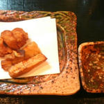 筍とｵｺｾﾞの揚げ物(福樹)