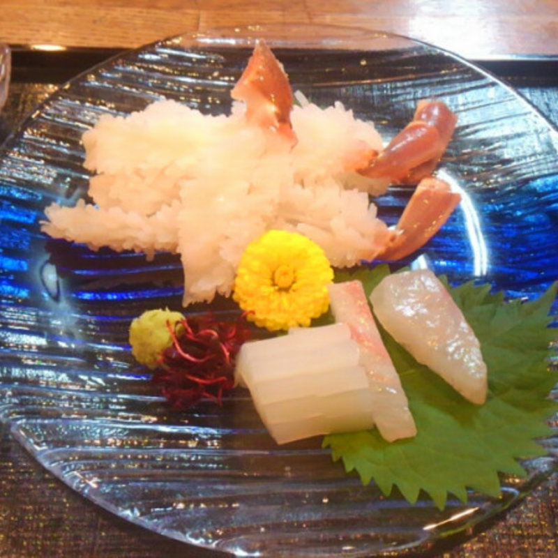 蟹のお刺し身(福樹)