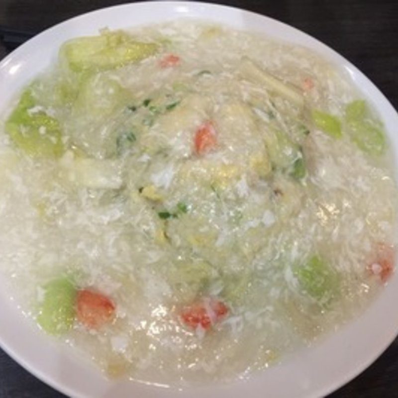 カニあんかけチャーハン(福源居)