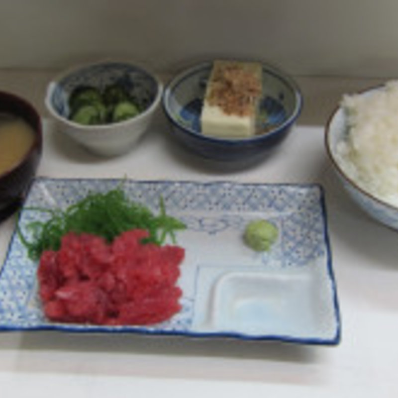 中落ち定食(福田家食堂)