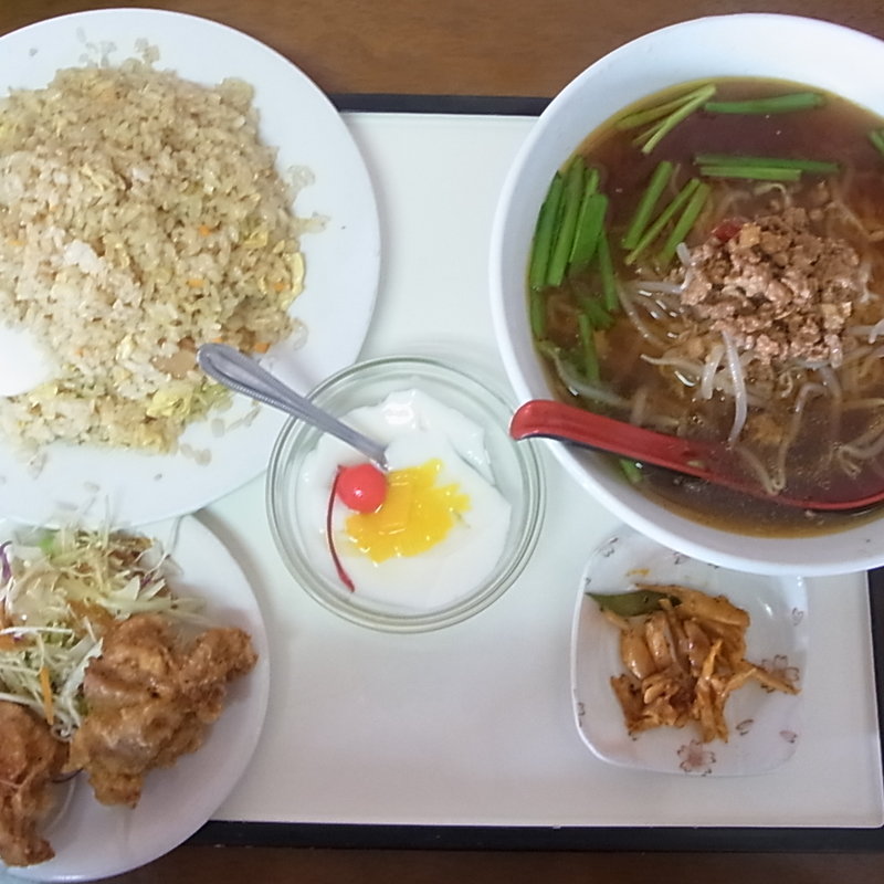 炒飯定食(福都 勝田店 )