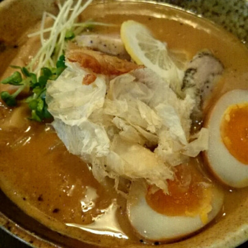 鶏がさね味噌らぁめん(秀 （金澤味噌らぁめん秀）)