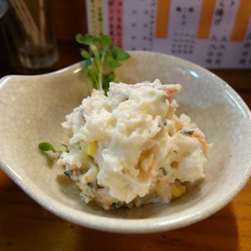 ポテサラ(串カツ専門 秀勝)