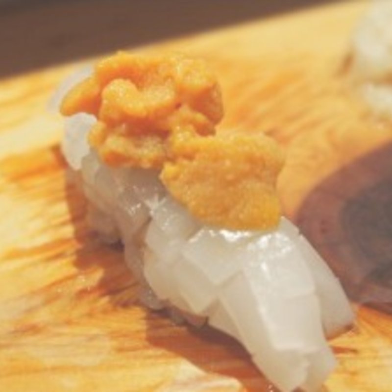 やりいかと雲丹(秀徳 2号店 （【旧店名】創業四百年仲卸 紀之重　新館）)