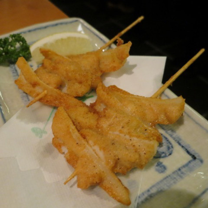 なんこつ揚げ 2本(やきとりの名門秋吉 銀座店)