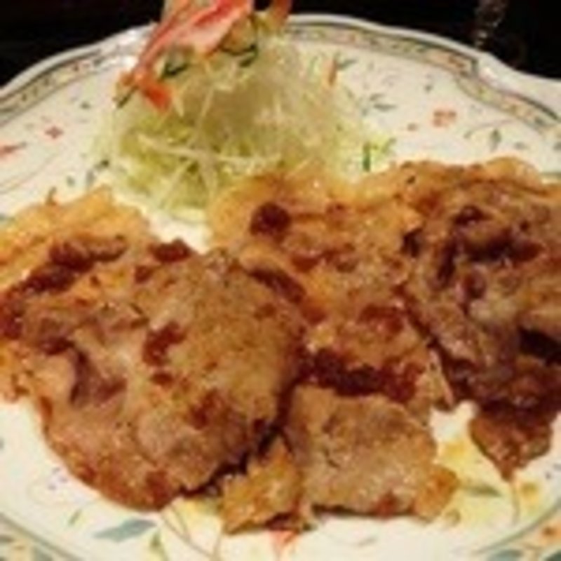 桃豚の生姜焼き(秋田さくら )