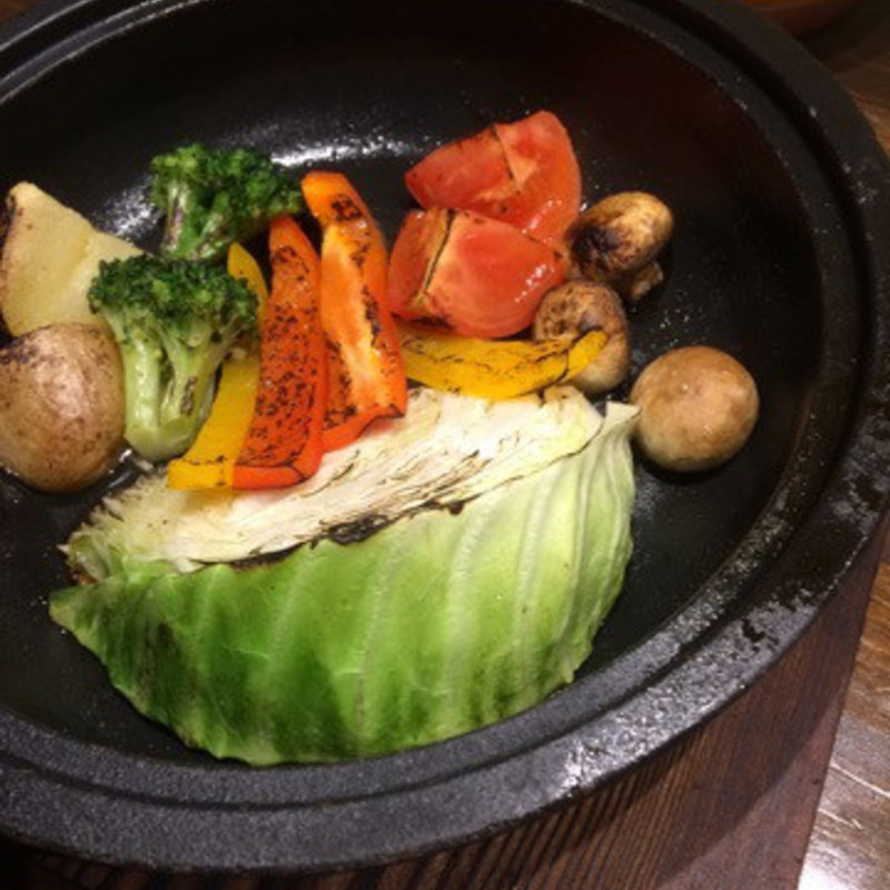 焼野菜のバーニャカウダソース(秋葉原バル モンパカ )