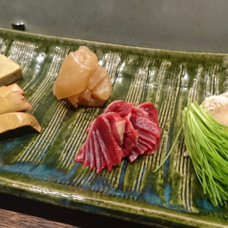 とりのお刺身(地鶏割烹 稲垣)