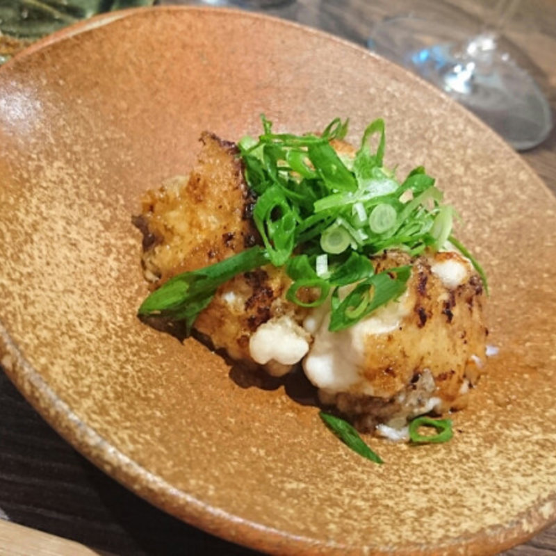 白子焼き(地鶏割烹 稲垣)