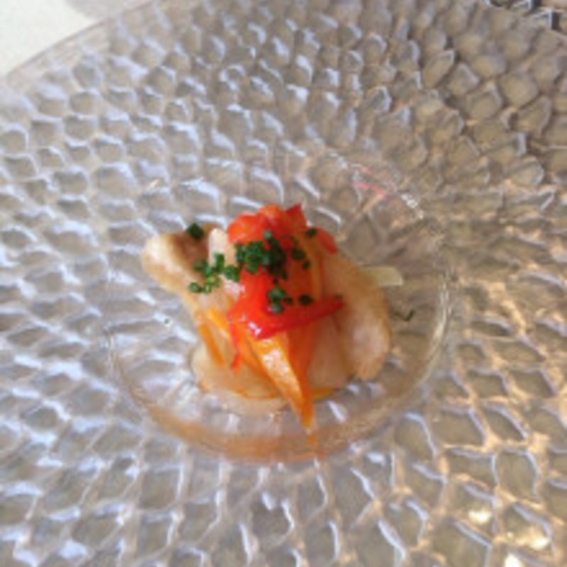 タラのエスカベッシュ(空と海)