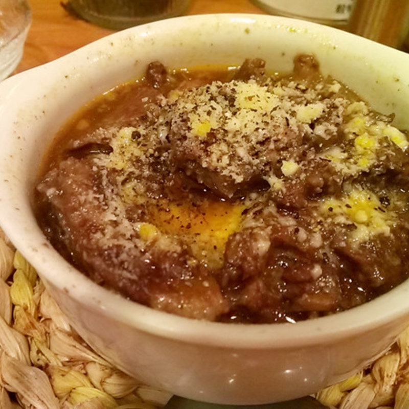 牛スジの赤ワイン煮(立ち呑み 洋もん 日本酒のめるとこ )