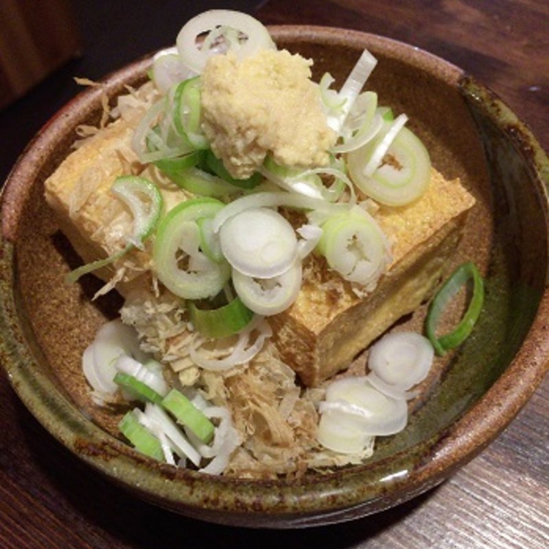 自家製厚揚げ(立ち呑み処 ばんや)