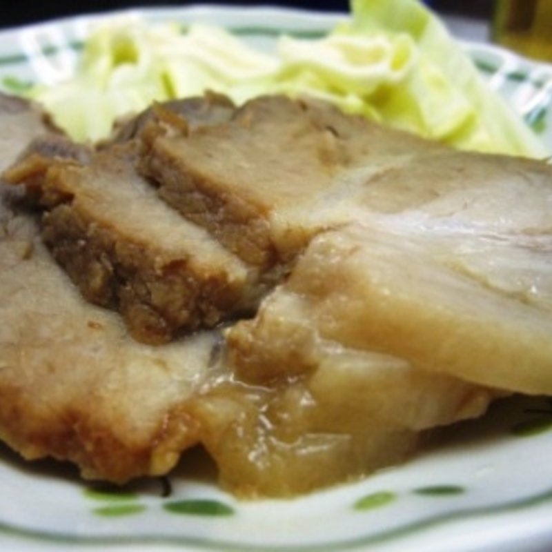 ラーメン屋さんの特製チャーシュー(かね正酒店)