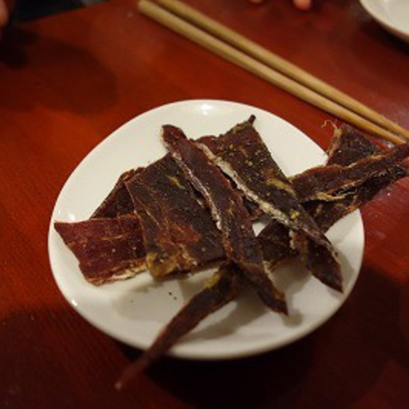 ビーフジャーキー(Bar FUKURO)