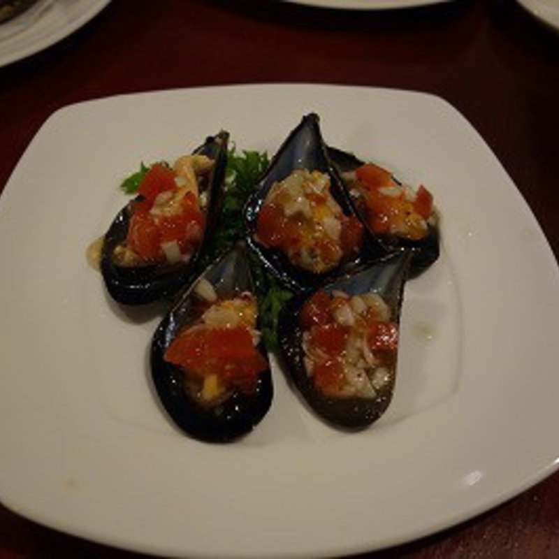 ムール貝のラビゴットソース(Bar FUKURO)