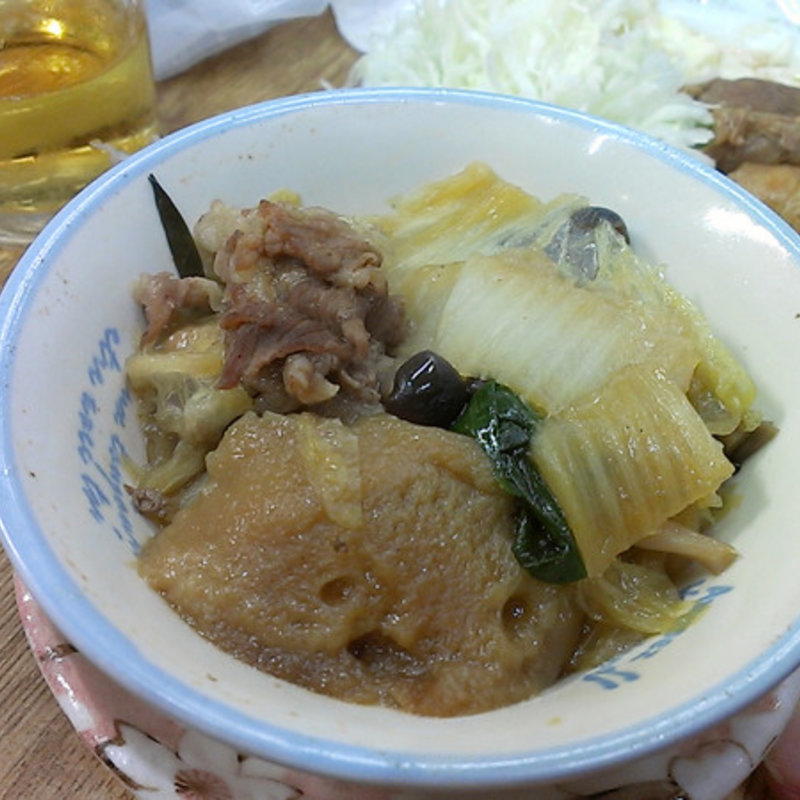 すき焼き風煮(立ち呑み処 呑喜)