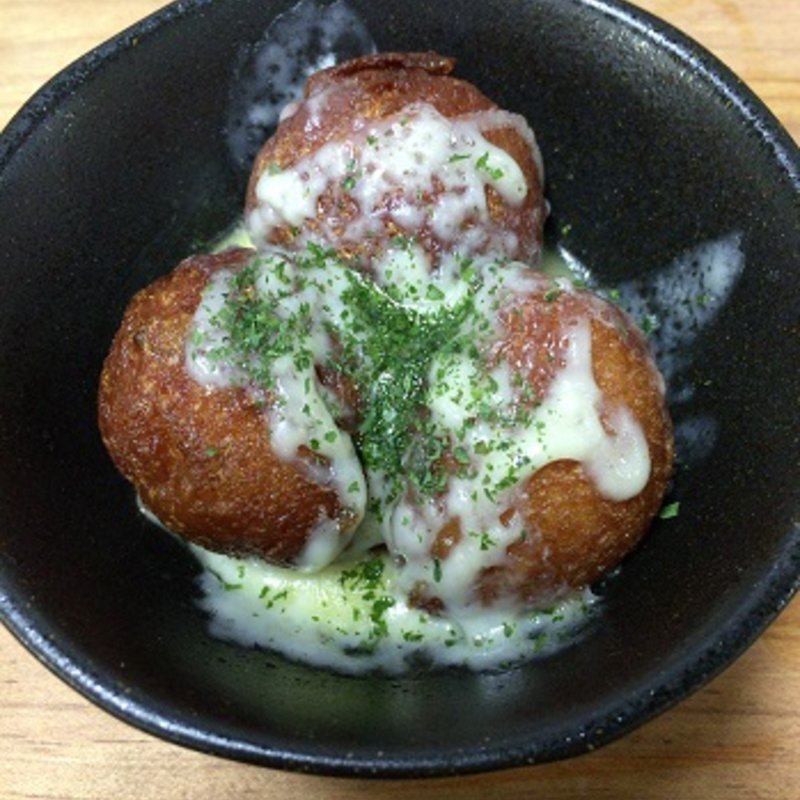 揚げたこ焼きチーズ(大久酒店)