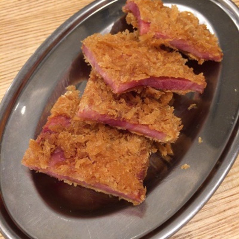 ハムカツ(立呑みとんかつ まるや 汐留店)