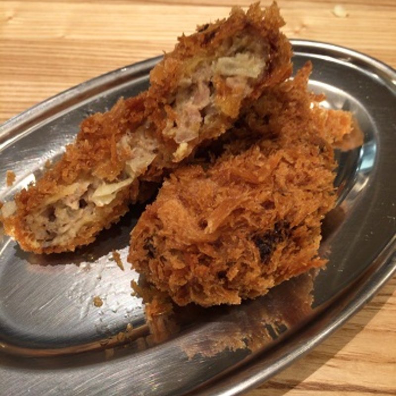 メンチカツ(立呑みとんかつ まるや 汐留店)