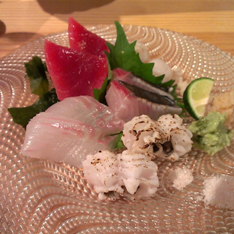 お造り5種盛(立呑み もんぞう)