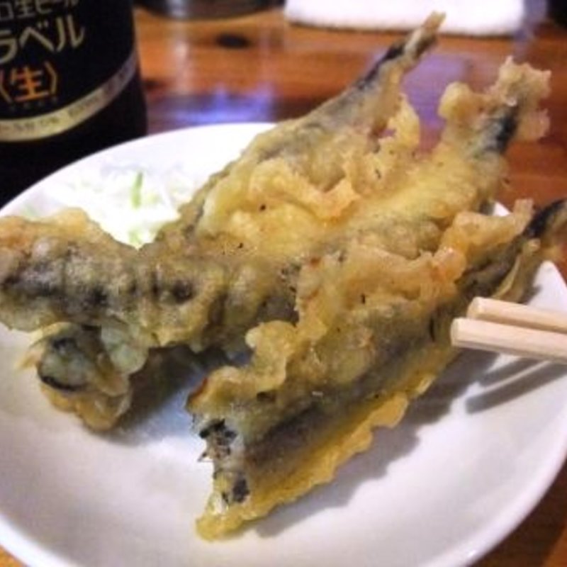 ししゃも天(立呑み 佐伯)