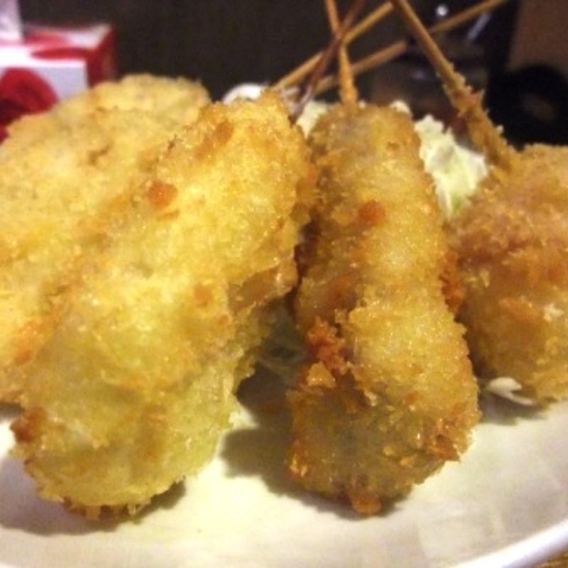 揚げたて串カツ(立呑み 佐伯)