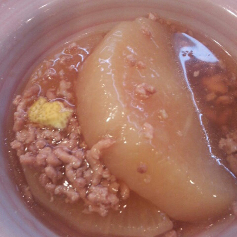 大根そぼろあんかけ(立呑み道楽 史(ふみ))