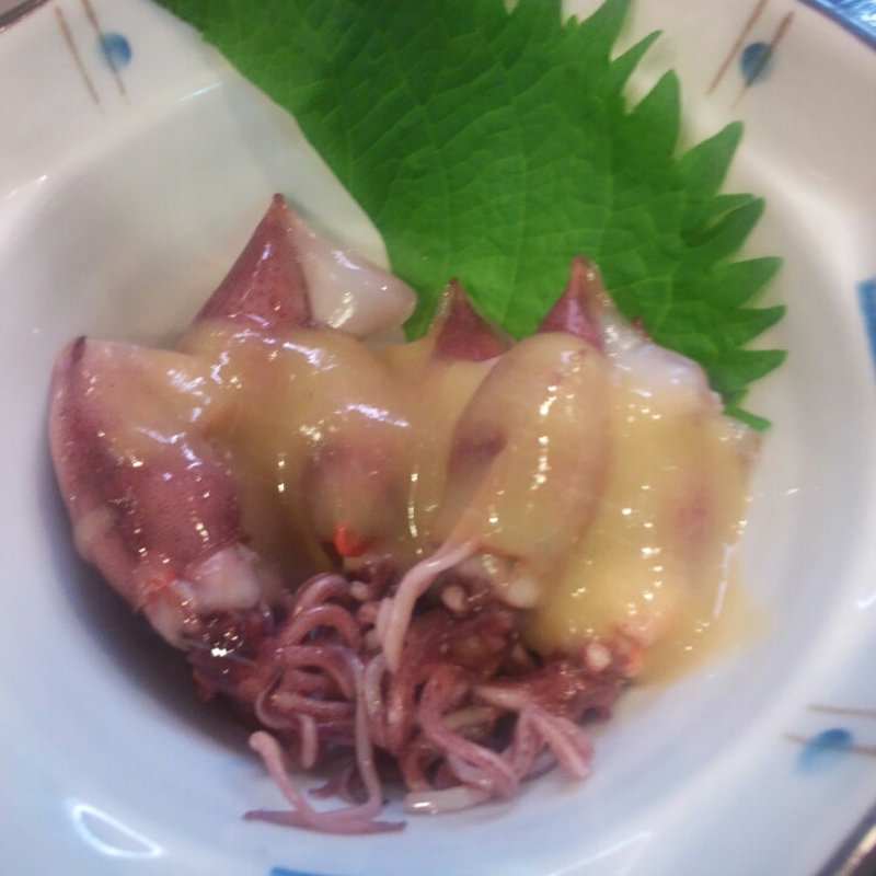 蛍イカ酢味噌(立呑み道楽 史(ふみ))