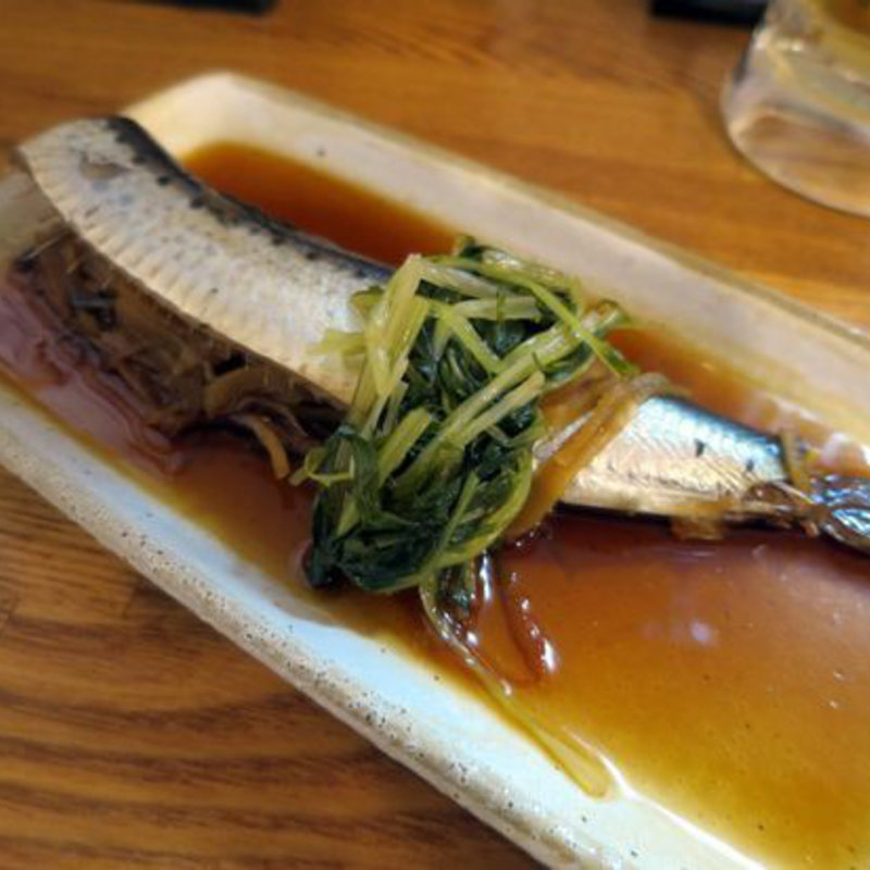 いわしの生姜煮(立呑処　ぎん虎)