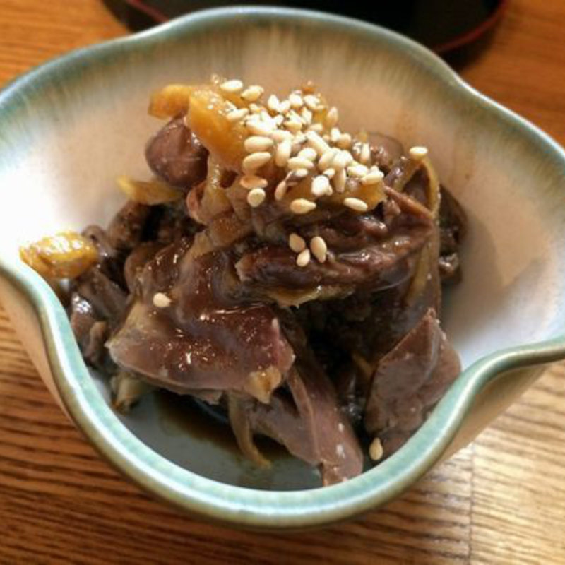 とりきもの生姜煮(立呑処　ぎん虎)