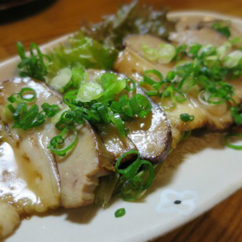 ねぎチャーシュー(立呑処　ぎん虎)