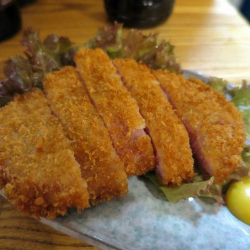 ハムカツ(立呑処　ぎん虎)