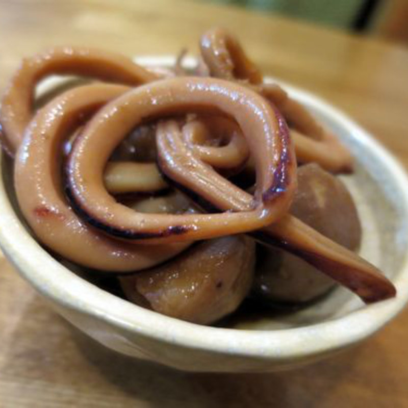 小芋とイカの炊き合え(立呑処　ぎん虎)