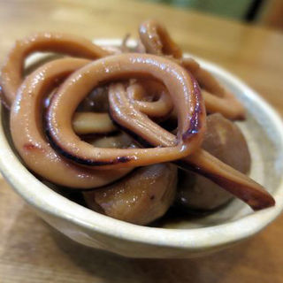 小芋とイカの炊き合え(立呑処　ぎん虎)
