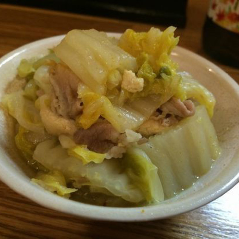 白菜の旨煮カレー風味(立呑処　ぎん虎)