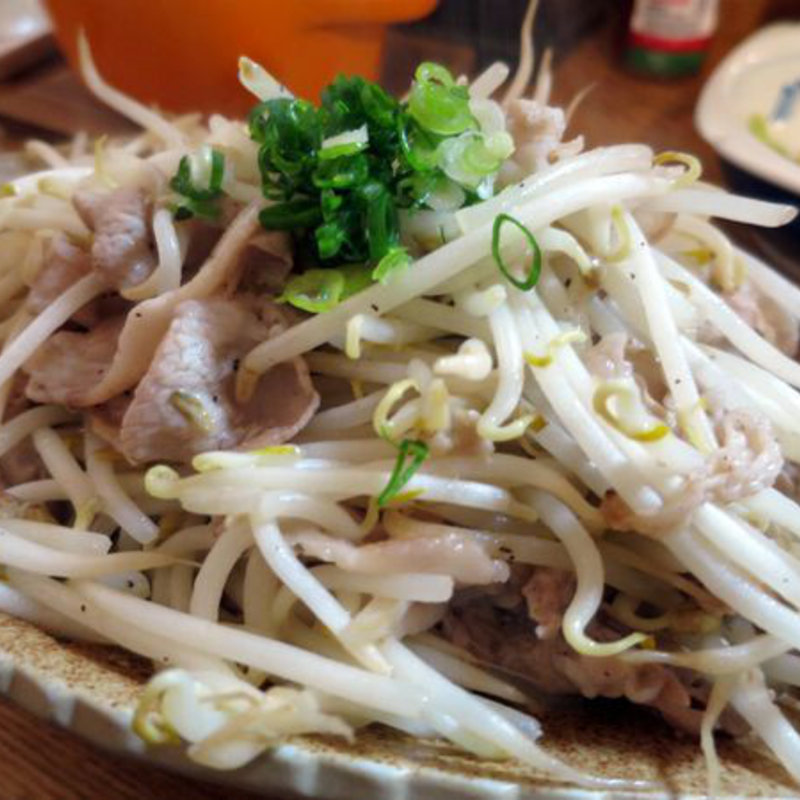 豚もやし炒め（にんにく抜き）(立呑処　ぎん虎)