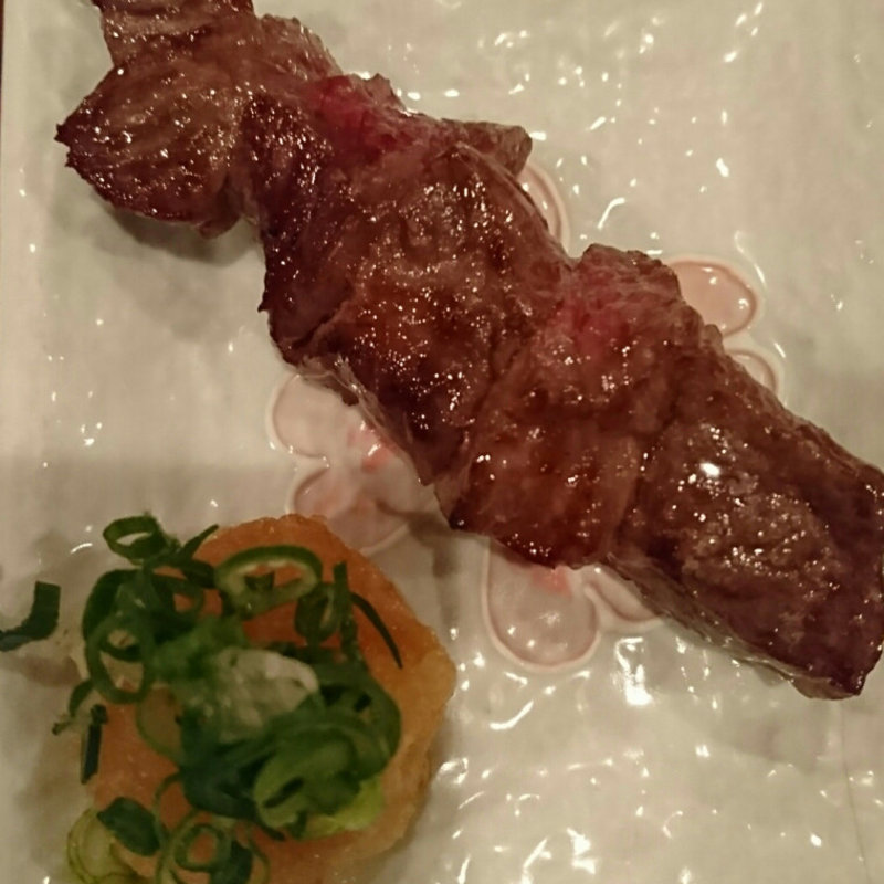 佐賀牛特上ステーキ串(立飲み処 ちびちび )