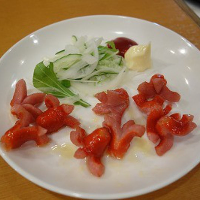 赤ウインナー(立飲亭 帆立屋 川崎店 )