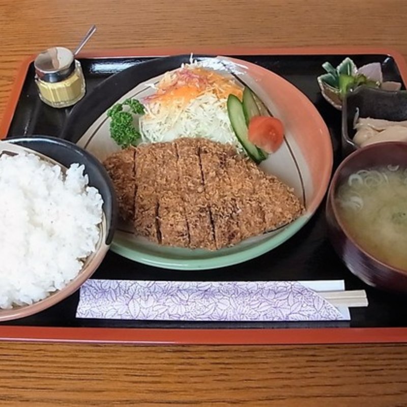 メンチカツ定食(竹はし )