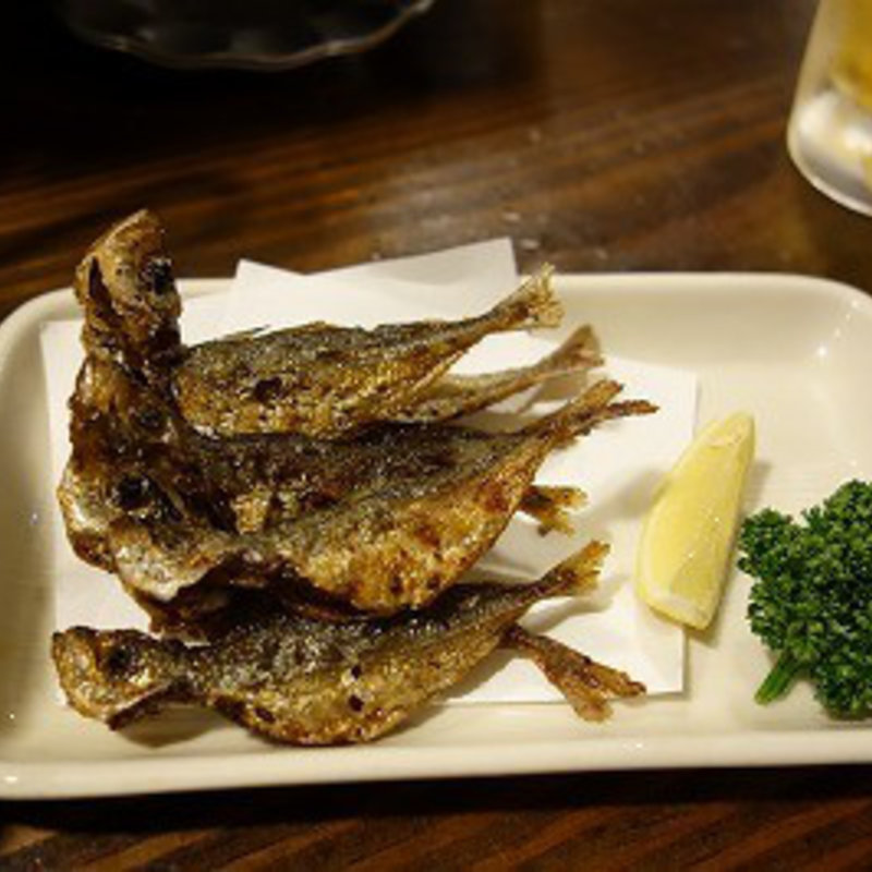 小鯵の唐揚げ(竹房)