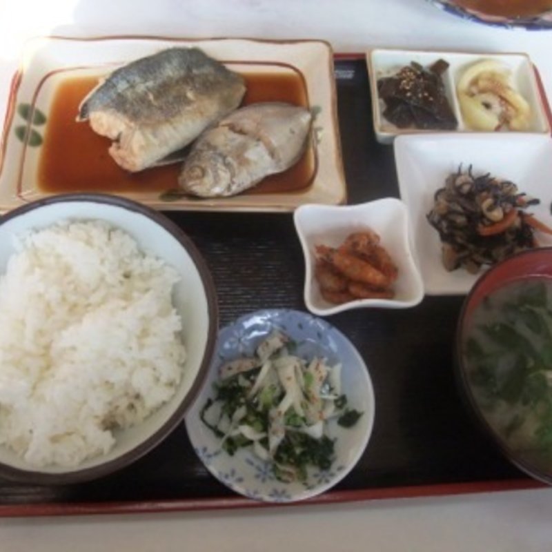 煮魚定食(竹谷食堂 )