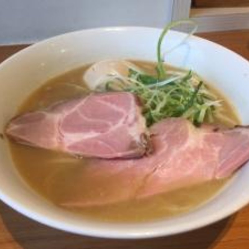 鶏ポタージュそば（鶏白湯）(竹麺亭)